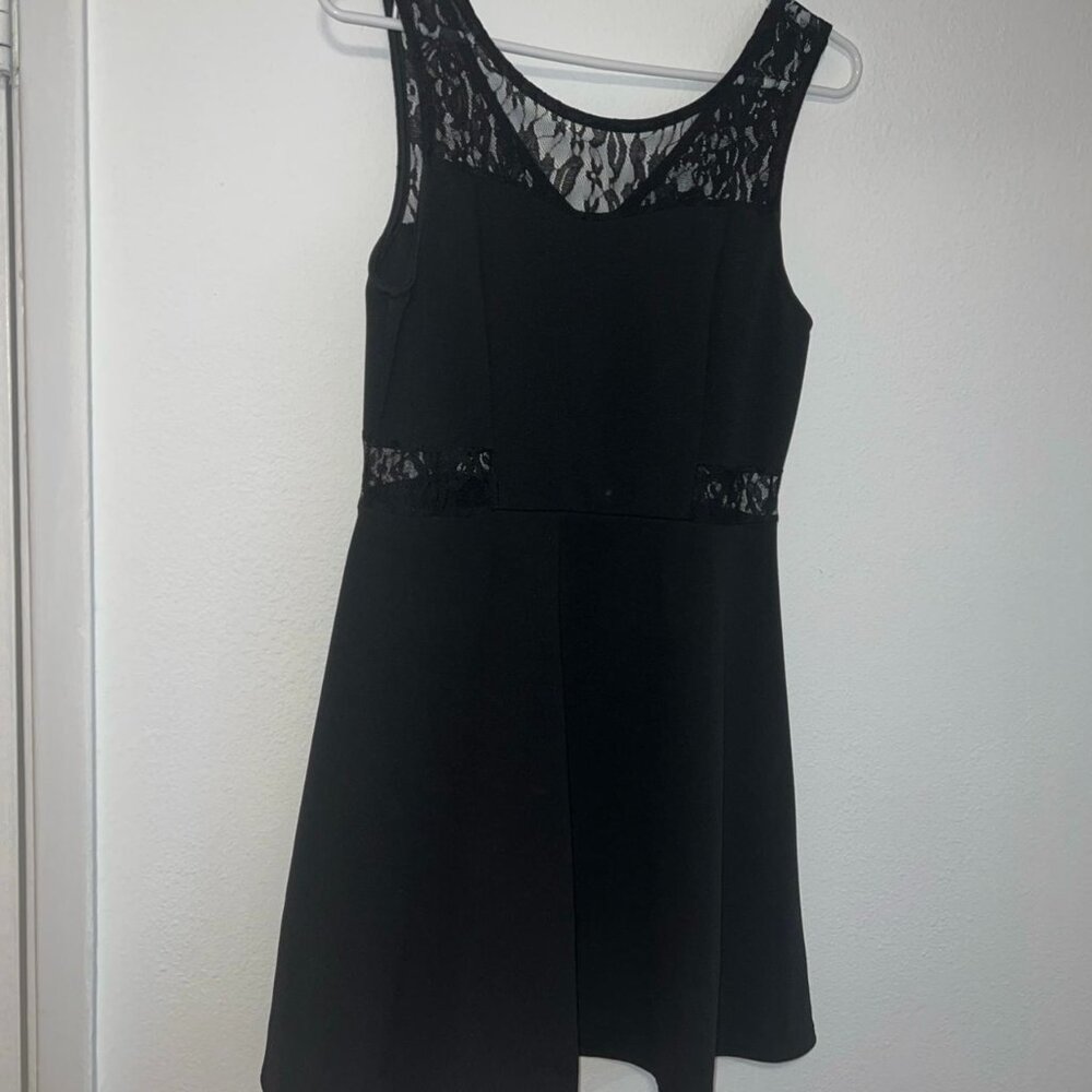 Black Dress with Lace